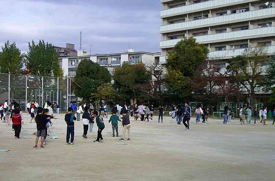 11月　短なわチャレンジ