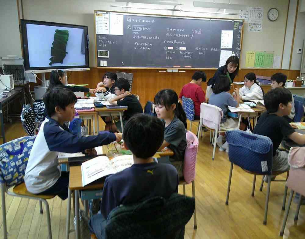 260421　5年家庭科授業１